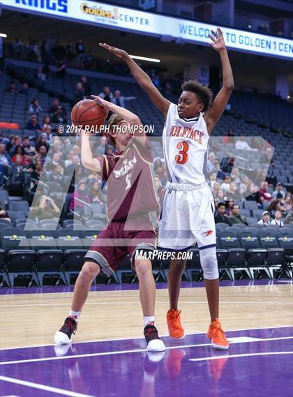 Thumbnail 1 in Cosumnes Oaks vs. Whitney (@ Golden 1 Center) photogallery.