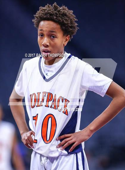 Thumbnail 3 in Cosumnes Oaks vs. Whitney (@ Golden 1 Center) photogallery.