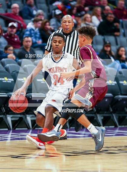 Thumbnail 1 in Cosumnes Oaks vs. Whitney (@ Golden 1 Center) photogallery.