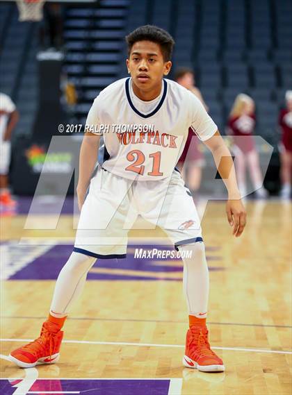 Thumbnail 3 in Cosumnes Oaks vs. Whitney (@ Golden 1 Center) photogallery.