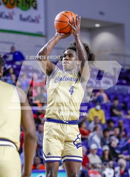 Thumbnail 1 in Milton vs Calvary Christian (City of Palms Classic) photogallery.
