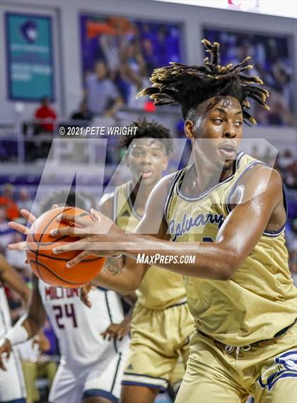 Thumbnail 3 in Milton vs Calvary Christian (City of Palms Classic) photogallery.