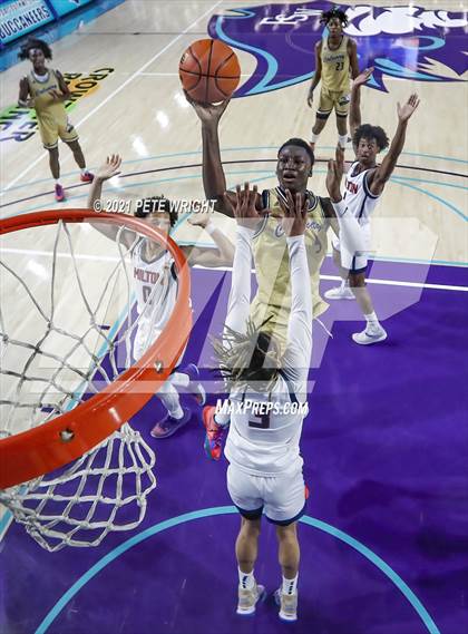 Thumbnail 3 in Milton vs Calvary Christian (City of Palms Classic) photogallery.