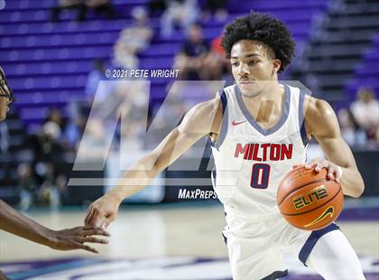 Thumbnail 1 in Milton vs Calvary Christian (City of Palms Classic) photogallery.