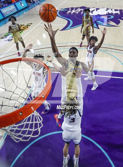 Thumbnail 1 in Milton vs Calvary Christian (City of Palms Classic) photogallery.
