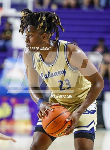 Thumbnail 3 in Milton vs Calvary Christian (City of Palms Classic) photogallery.