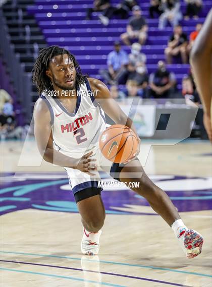 Thumbnail 2 in Milton vs Calvary Christian (City of Palms Classic) photogallery.