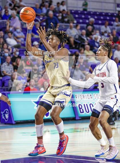 Thumbnail 3 in Milton vs Calvary Christian (City of Palms Classic) photogallery.