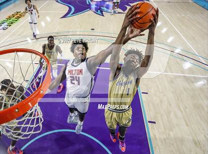 Thumbnail 3 in Milton vs Calvary Christian (City of Palms Classic) photogallery.