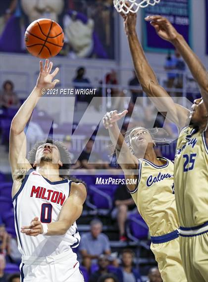 Thumbnail 3 in Milton vs Calvary Christian (City of Palms Classic) photogallery.