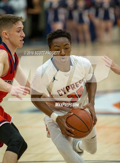Thumbnail 2 in Great Oak vs. Cypress (CIF SS Division II Second Round Playoff) photogallery.