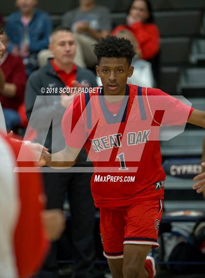 Thumbnail 2 in Great Oak vs. Cypress (CIF SS Division II Second Round Playoff) photogallery.
