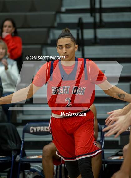 Thumbnail 3 in Great Oak vs. Cypress (CIF SS Division II Second Round Playoff) photogallery.