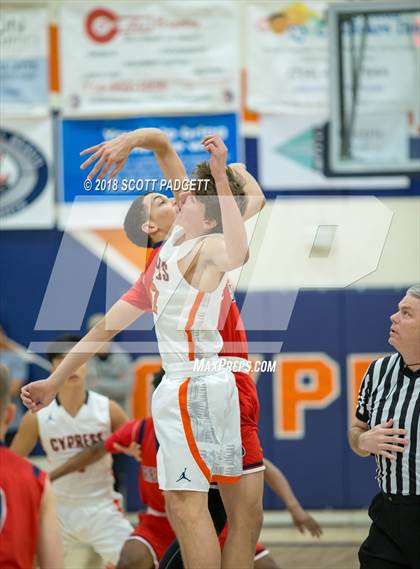 Thumbnail 2 in Great Oak vs. Cypress (CIF SS Division II Second Round Playoff) photogallery.