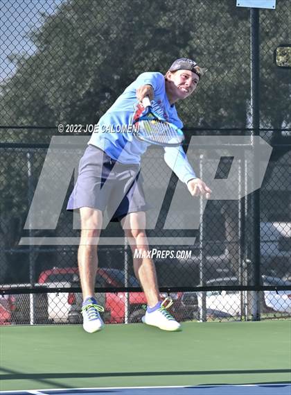 Thumbnail 2 in Utopia vs Irion County (UIL 1A Mixed Doubles State Finals) photogallery.
