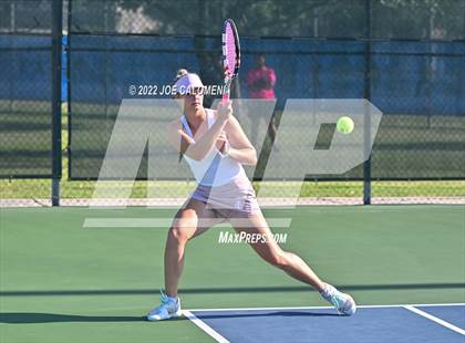Thumbnail 2 in Utopia vs Irion County (UIL 1A Mixed Doubles State Finals) photogallery.