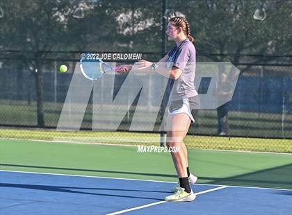 Thumbnail 2 in Utopia vs Irion County (UIL 1A Mixed Doubles State Finals) photogallery.