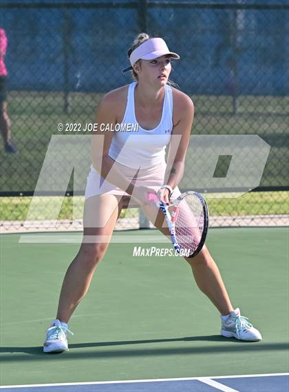 Thumbnail 2 in Utopia vs Irion County (UIL 1A Mixed Doubles State Finals) photogallery.