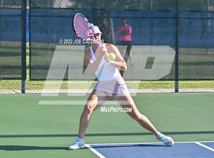 Thumbnail 1 in Utopia vs Irion County (UIL 1A Mixed Doubles State Finals) photogallery.