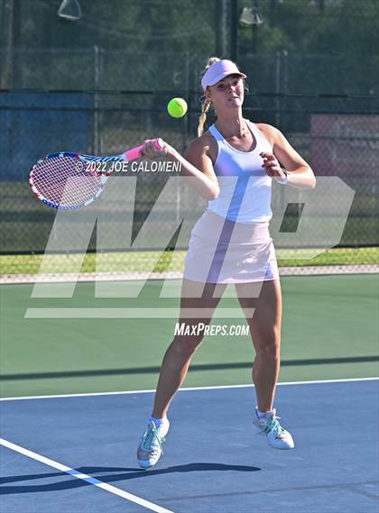 Thumbnail 3 in Utopia vs Irion County (UIL 1A Mixed Doubles State Finals) photogallery.