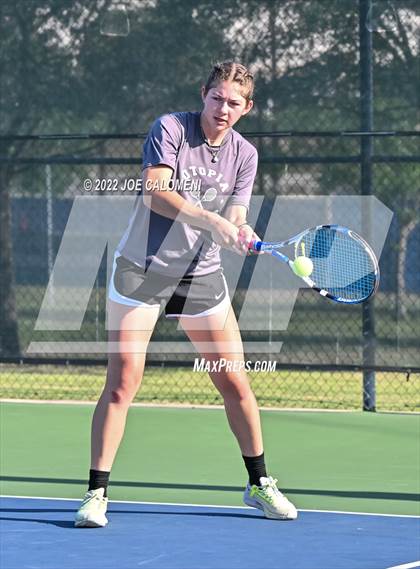 Thumbnail 1 in Utopia vs Irion County (UIL 1A Mixed Doubles State Finals) photogallery.