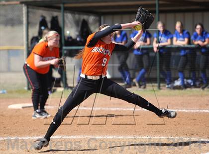 Thumbnail 1 in Gilmer vs. Beckville (Carthage TNT Tournament) photogallery.