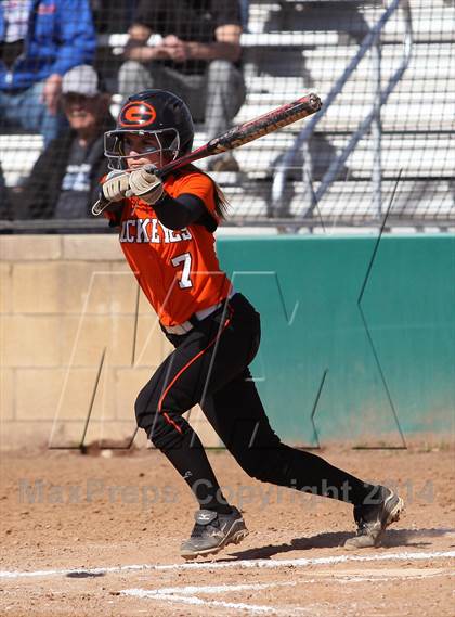 Thumbnail 1 in Gilmer vs. Beckville (Carthage TNT Tournament) photogallery.