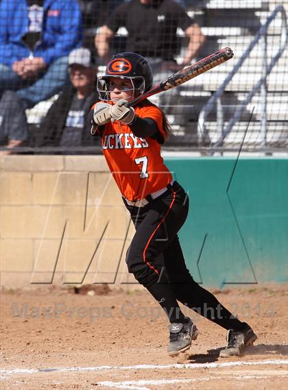 Thumbnail 3 in Gilmer vs. Beckville (Carthage TNT Tournament) photogallery.