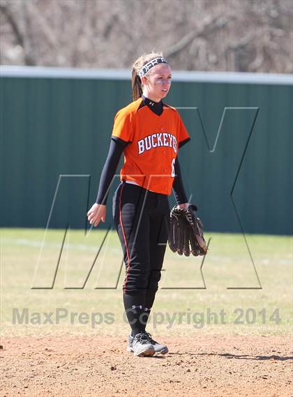Thumbnail 1 in Gilmer vs. Beckville (Carthage TNT Tournament) photogallery.