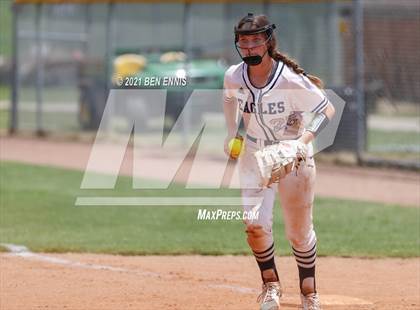 Thumbnail 2 in Stratford Academy vs Starr's Mill Softball photogallery.