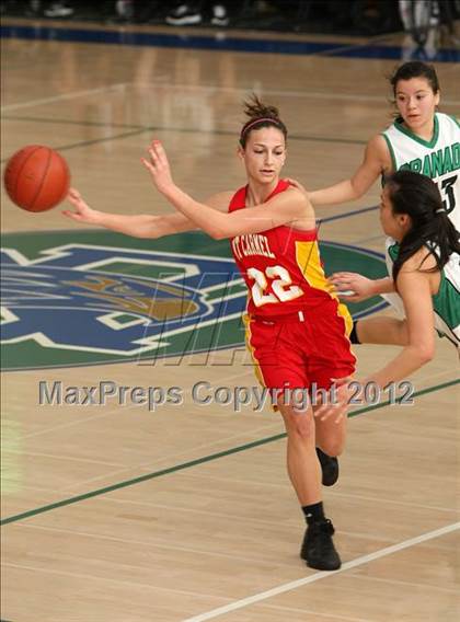 Thumbnail 2 in Mt. Carmel vs. Granada Hills (So Cal Holiday Prep Classic) photogallery.