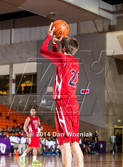 Thumbnail 1 in Dallas HSAA Blue vs. Wyatt (DFW Basketball Challenge) photogallery.