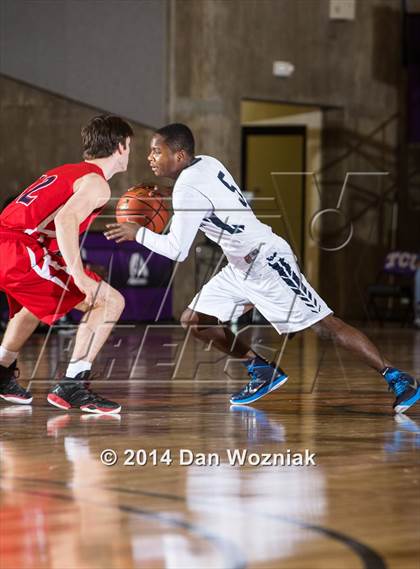 Thumbnail 2 in Dallas HSAA Blue vs. Wyatt (DFW Basketball Challenge) photogallery.
