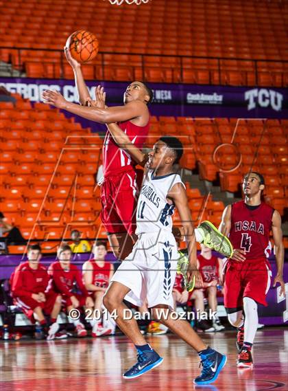 Thumbnail 1 in Dallas HSAA Blue vs. Wyatt (DFW Basketball Challenge) photogallery.