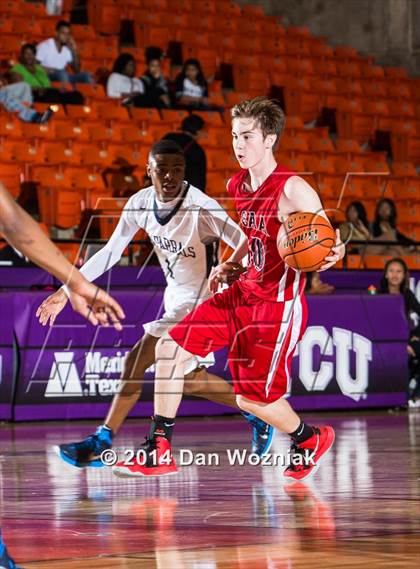 Thumbnail 3 in Dallas HSAA Blue vs. Wyatt (DFW Basketball Challenge) photogallery.