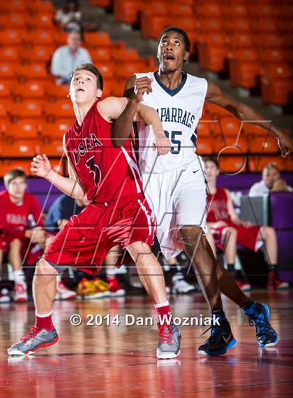Thumbnail 2 in Dallas HSAA Blue vs. Wyatt (DFW Basketball Challenge) photogallery.