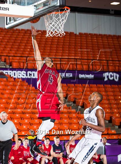 Thumbnail 3 in Dallas HSAA Blue vs. Wyatt (DFW Basketball Challenge) photogallery.