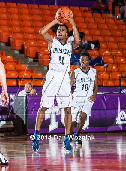 Thumbnail 3 in Dallas HSAA Blue vs. Wyatt (DFW Basketball Challenge) photogallery.