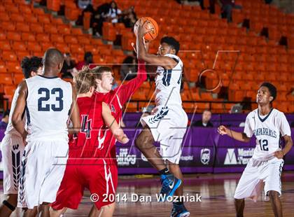 Thumbnail 2 in Dallas HSAA Blue vs. Wyatt (DFW Basketball Challenge) photogallery.