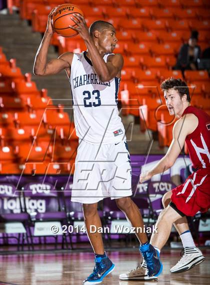 Thumbnail 1 in Dallas HSAA Blue vs. Wyatt (DFW Basketball Challenge) photogallery.