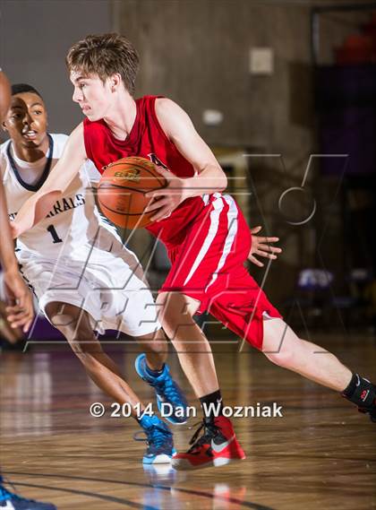 Thumbnail 2 in Dallas HSAA Blue vs. Wyatt (DFW Basketball Challenge) photogallery.