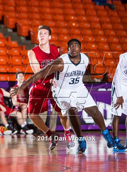 Thumbnail 3 in Dallas HSAA Blue vs. Wyatt (DFW Basketball Challenge) photogallery.