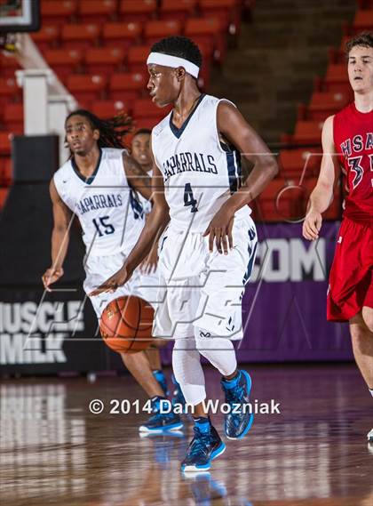 Thumbnail 1 in Dallas HSAA Blue vs. Wyatt (DFW Basketball Challenge) photogallery.