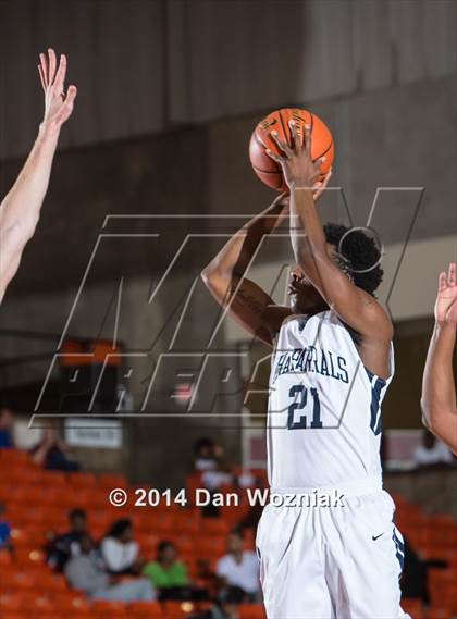 Thumbnail 2 in Dallas HSAA Blue vs. Wyatt (DFW Basketball Challenge) photogallery.