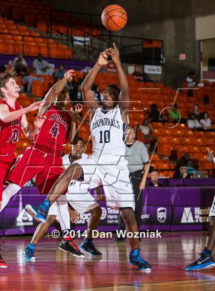 Thumbnail 1 in Dallas HSAA Blue vs. Wyatt (DFW Basketball Challenge) photogallery.