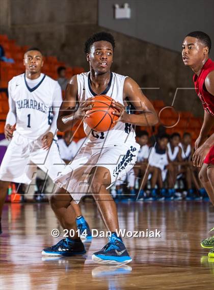 Thumbnail 1 in Dallas HSAA Blue vs. Wyatt (DFW Basketball Challenge) photogallery.