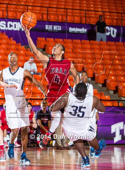 Thumbnail 2 in Dallas HSAA Blue vs. Wyatt (DFW Basketball Challenge) photogallery.