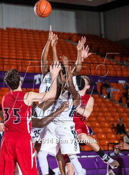 Thumbnail 2 in Dallas HSAA Blue vs. Wyatt (DFW Basketball Challenge) photogallery.