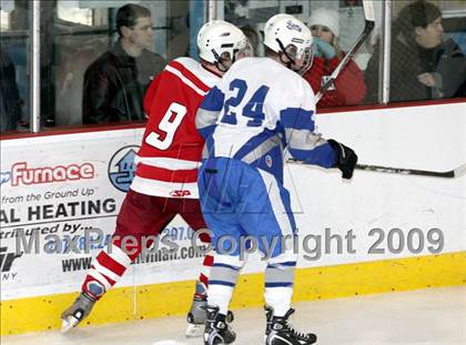 Thumbnail 2 in Kennebunk vs Spaulding (Maine Hockey Invitational) photogallery.