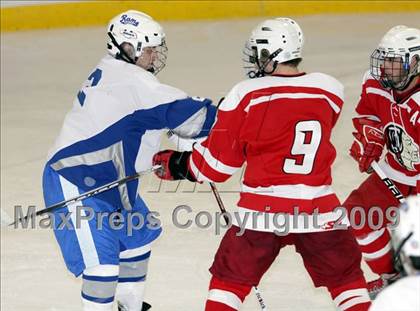 Thumbnail 1 in Kennebunk vs Spaulding (Maine Hockey Invitational) photogallery.